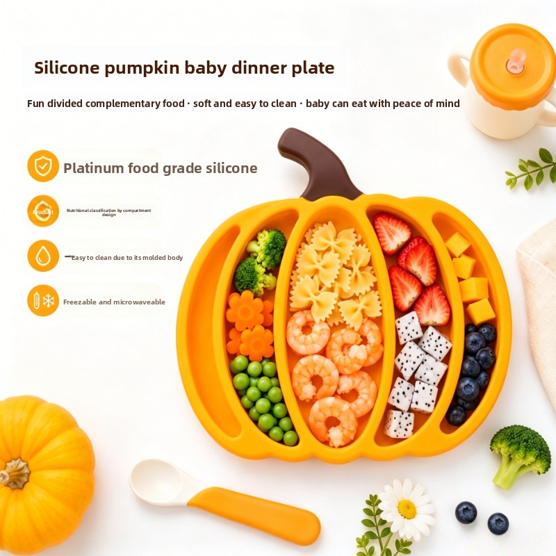 Piatto Diviso in Silicone a Fo - Baby Food Vegetables recensione e prezzo