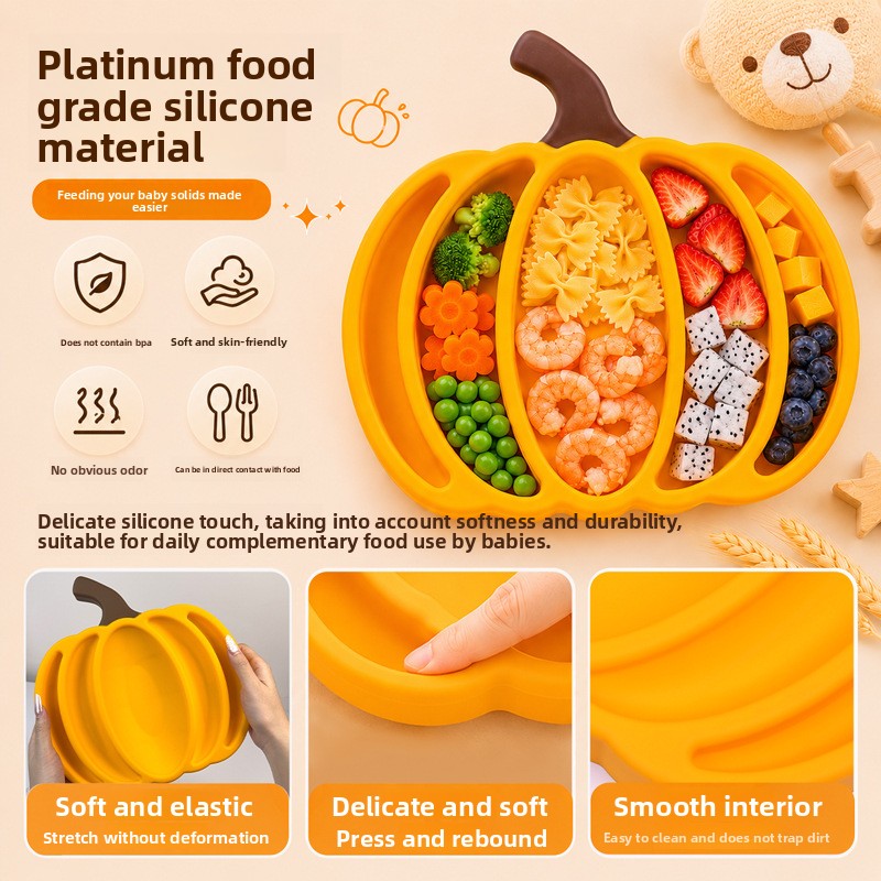 Piatto Diviso in Silicone a Fo - Baby Food Vegetables recensione e prezzo