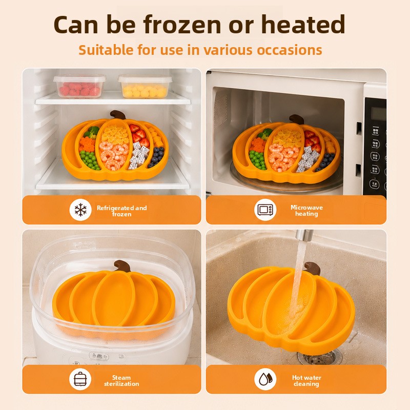 Piatto Diviso in Silicone a Fo - Baby Food Vegetables recensione e prezzo